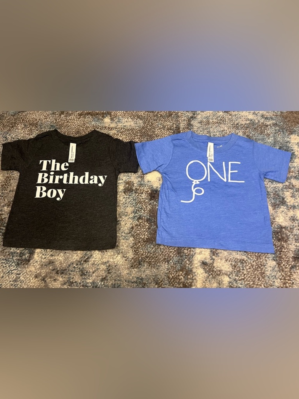 Birthday Boy Graphic Tee - Black